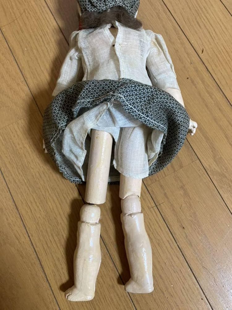 Amazon.co.jp: アンティーク ビスクドール フランス人形 市松